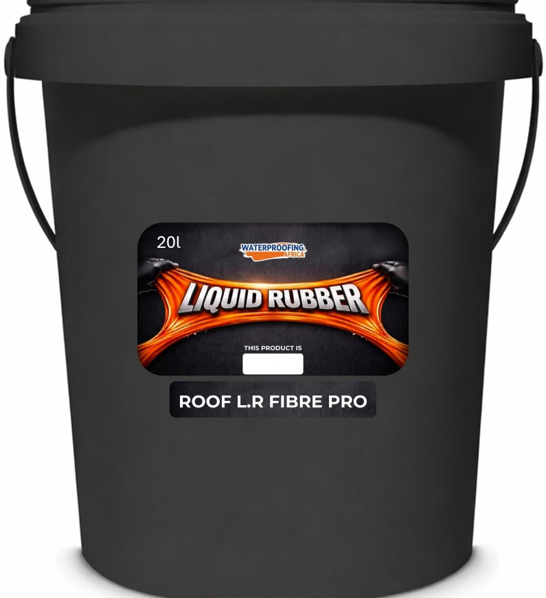 Liquid Rubber Roof with Fibre Pro 20L