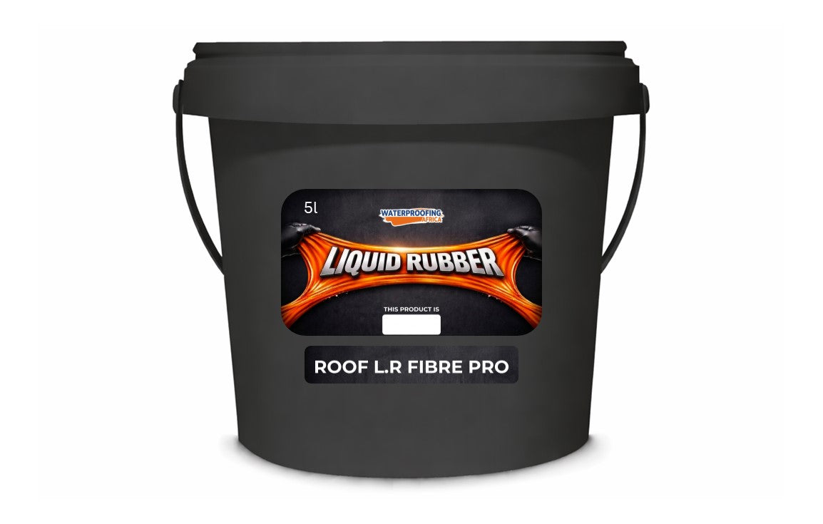 Liquid Rubber Roof with Fibre Pro 5L